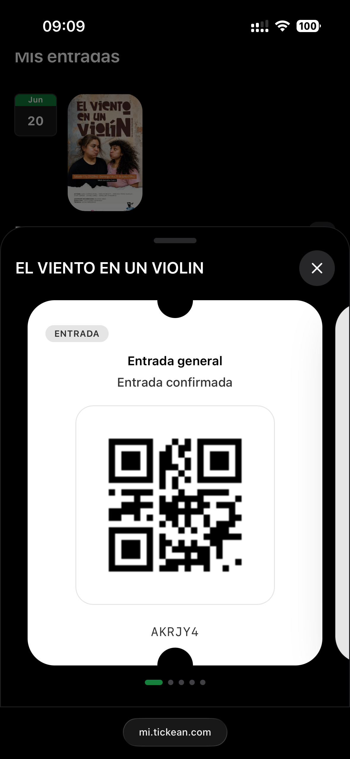 Mi Tickean entradas digitales